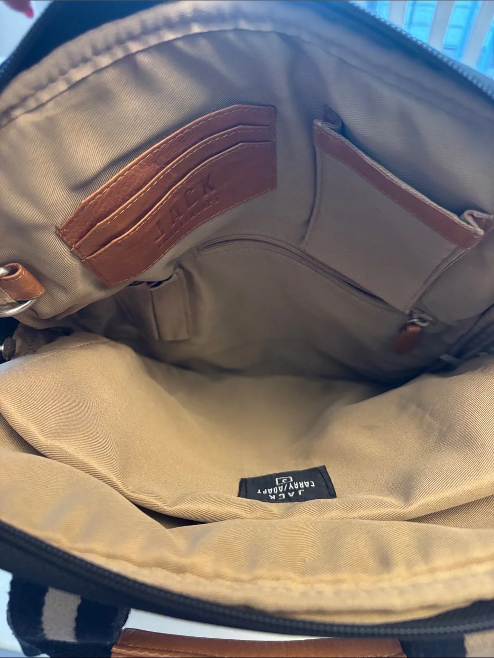 Jack Carry/Adapt Laptop Bag with Crossbody Strap